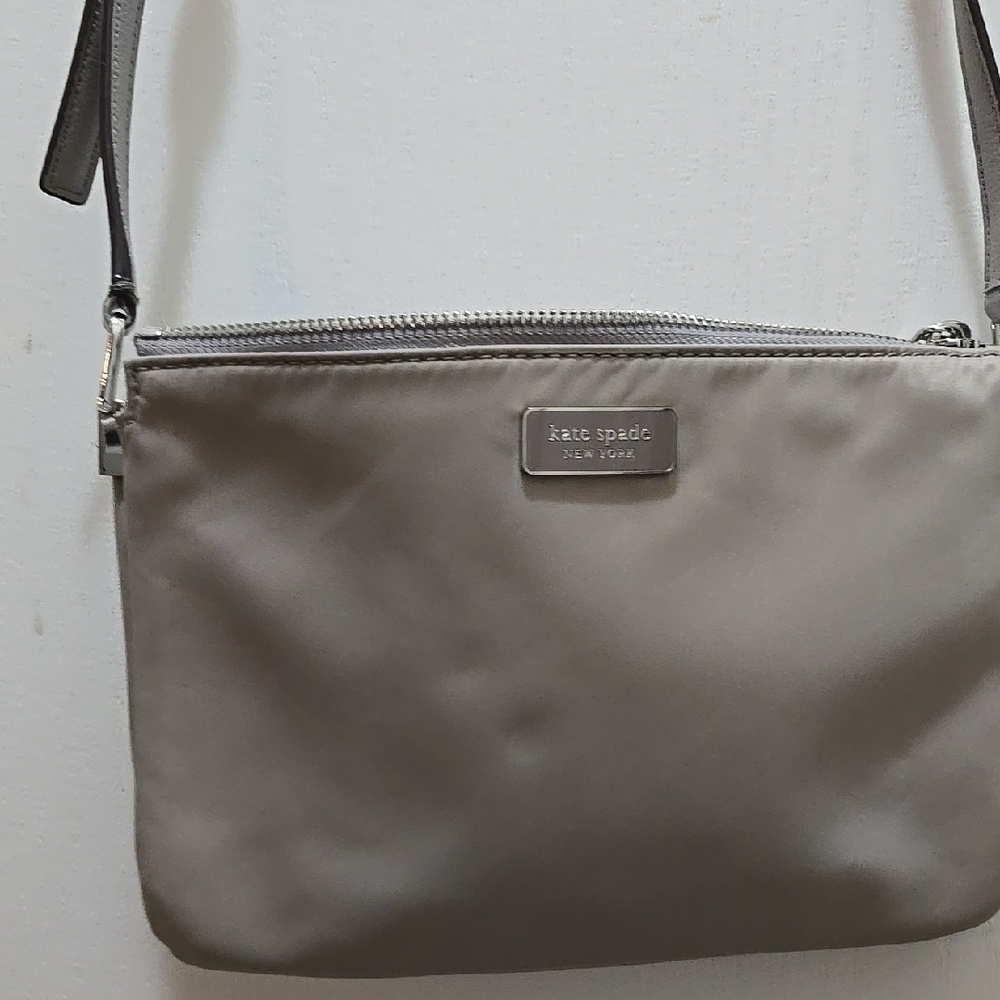 Kate Spade Gray Crossbody Bag